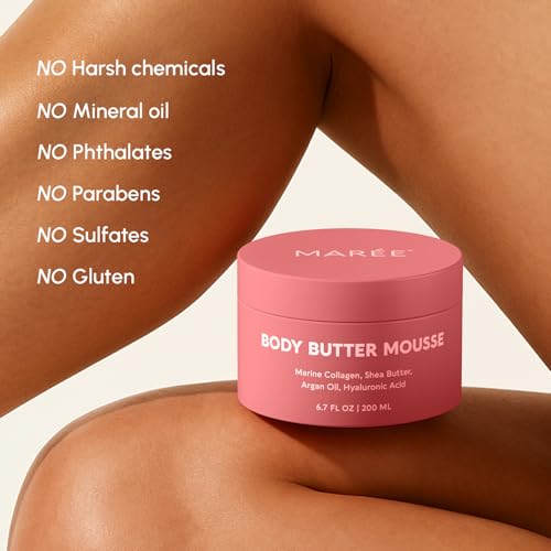 MAREE Face Moisturizer Retinol Cream for Face - Wrinkle Cream for Women - Anti Aging Face Cream - Facial Moisturizer with Collagen - Crema Hidratante Para la Cara for Skin Tightening