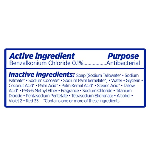 Dial Antibacterial Deodorant Bar Soap, Advanced Clean, Gold, 4 Oz, 32 Bars