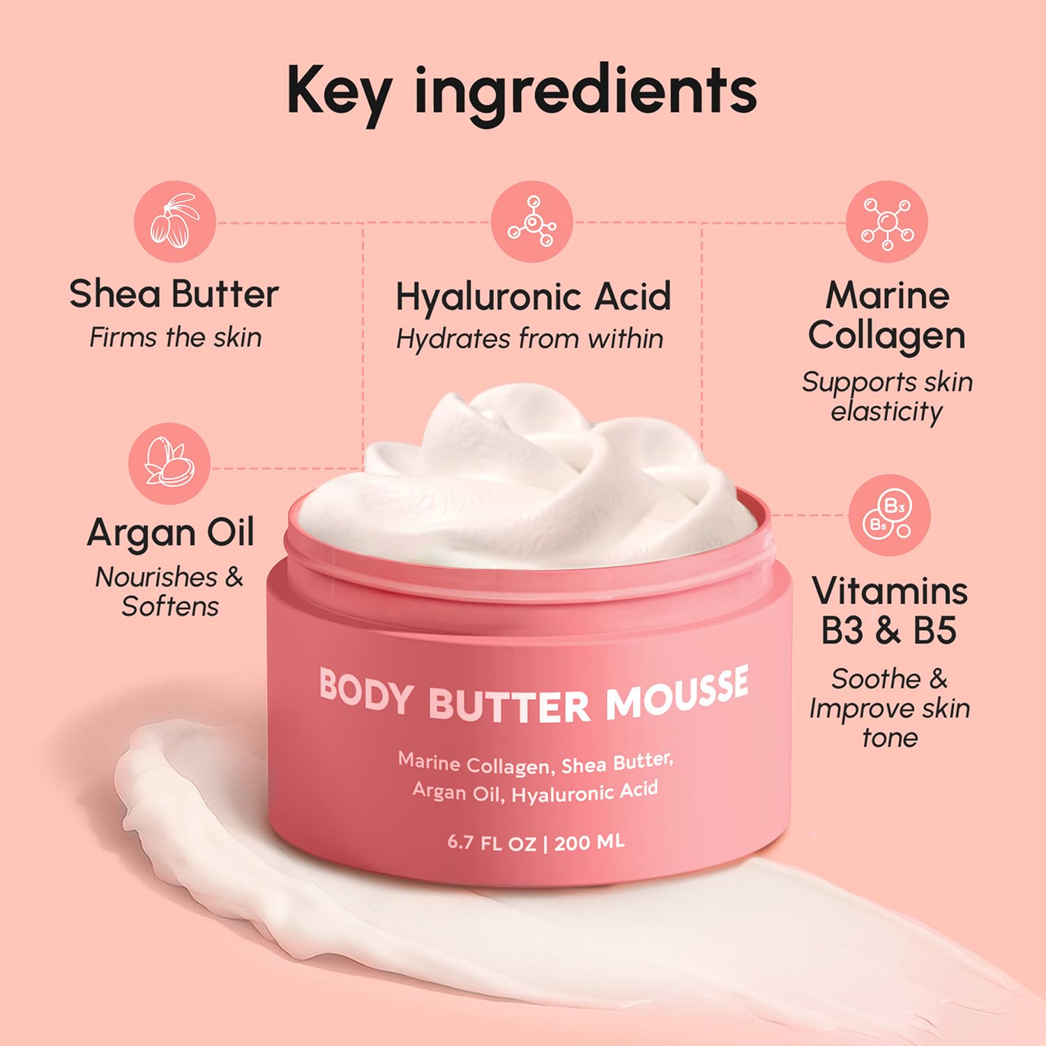 MAREE Face Moisturizer Retinol Cream for Face - Wrinkle Cream for Women - Anti Aging Face Cream - Facial Moisturizer with Collagen - Crema Hidratante Para la Cara for Skin Tightening