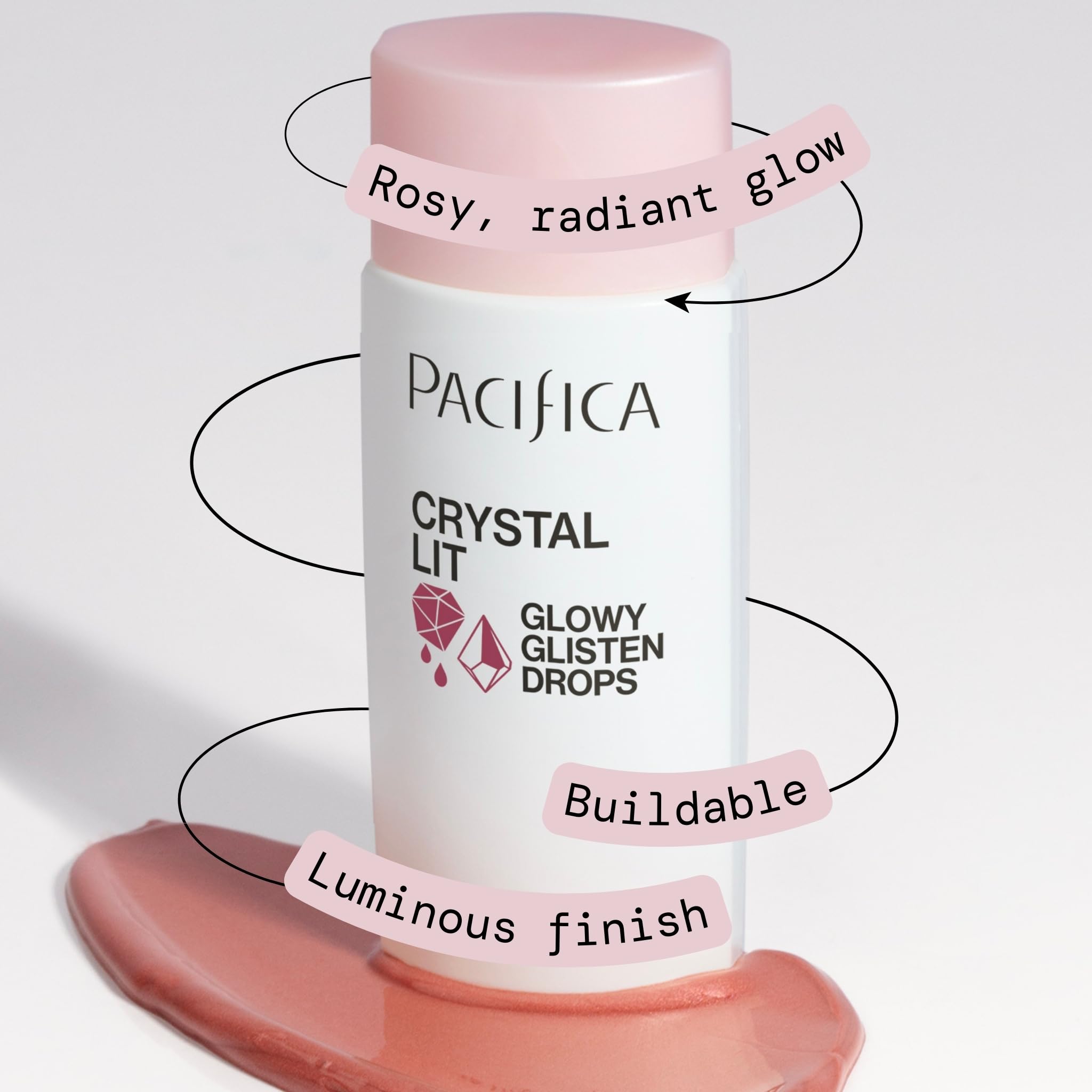 Pacifica Sunny Glow Liquid Face Bronzer Drops - Face Makeup Bronzing For Face & Cheeks for Instant Sun-Kissed Glow - Vitamin C & Glycolic Acid Infused Liquid Bronzer Illuminating Highlighting Clean