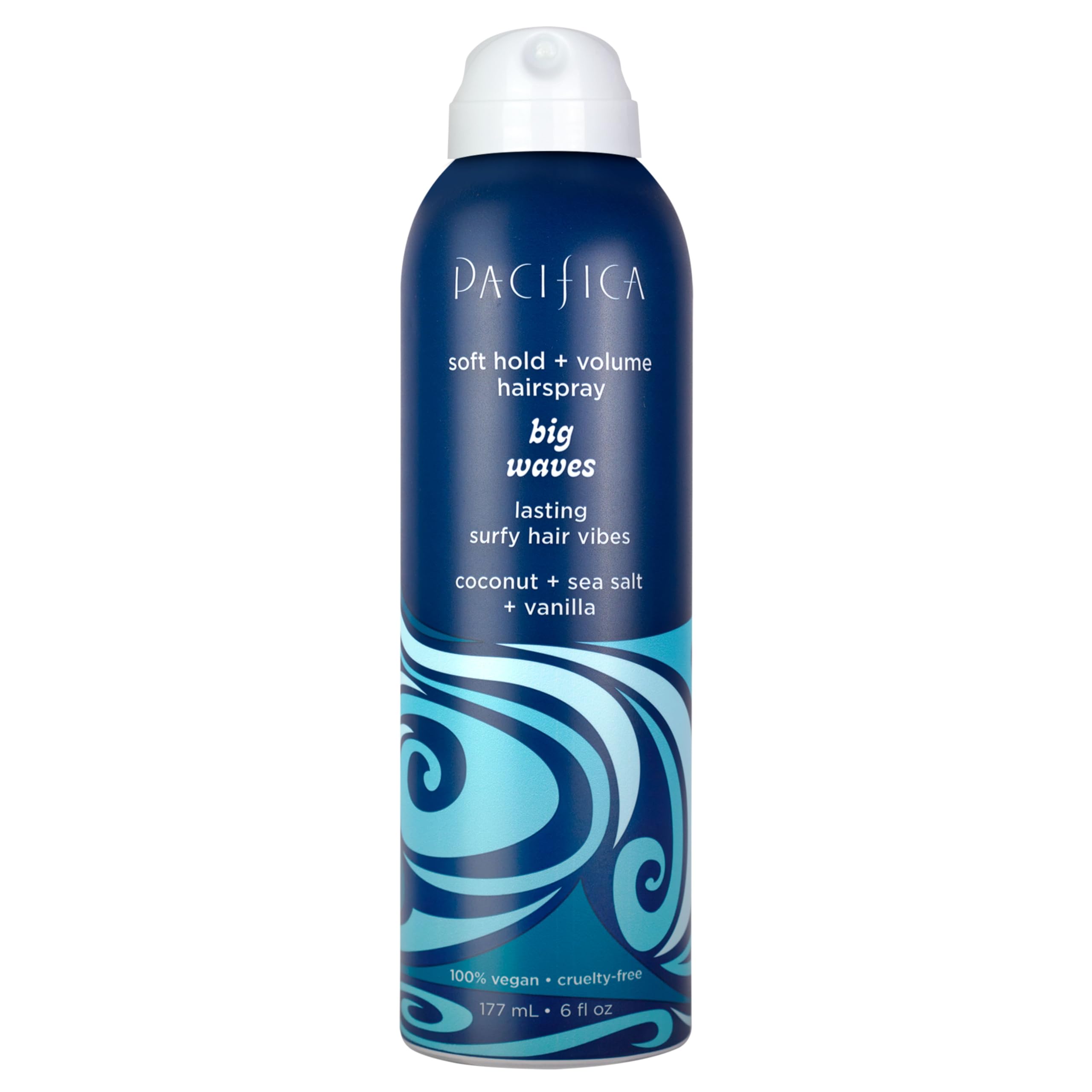 Pacifica Beauty, Salty Waves Texture Sea Salt Spray for Hair, Beachy Waves, Wavy Hair Products, Hydrating, Banana Scent, Curl Enhancing, Paraben Free, Sulfate Free, Vegan & Cruelty Free