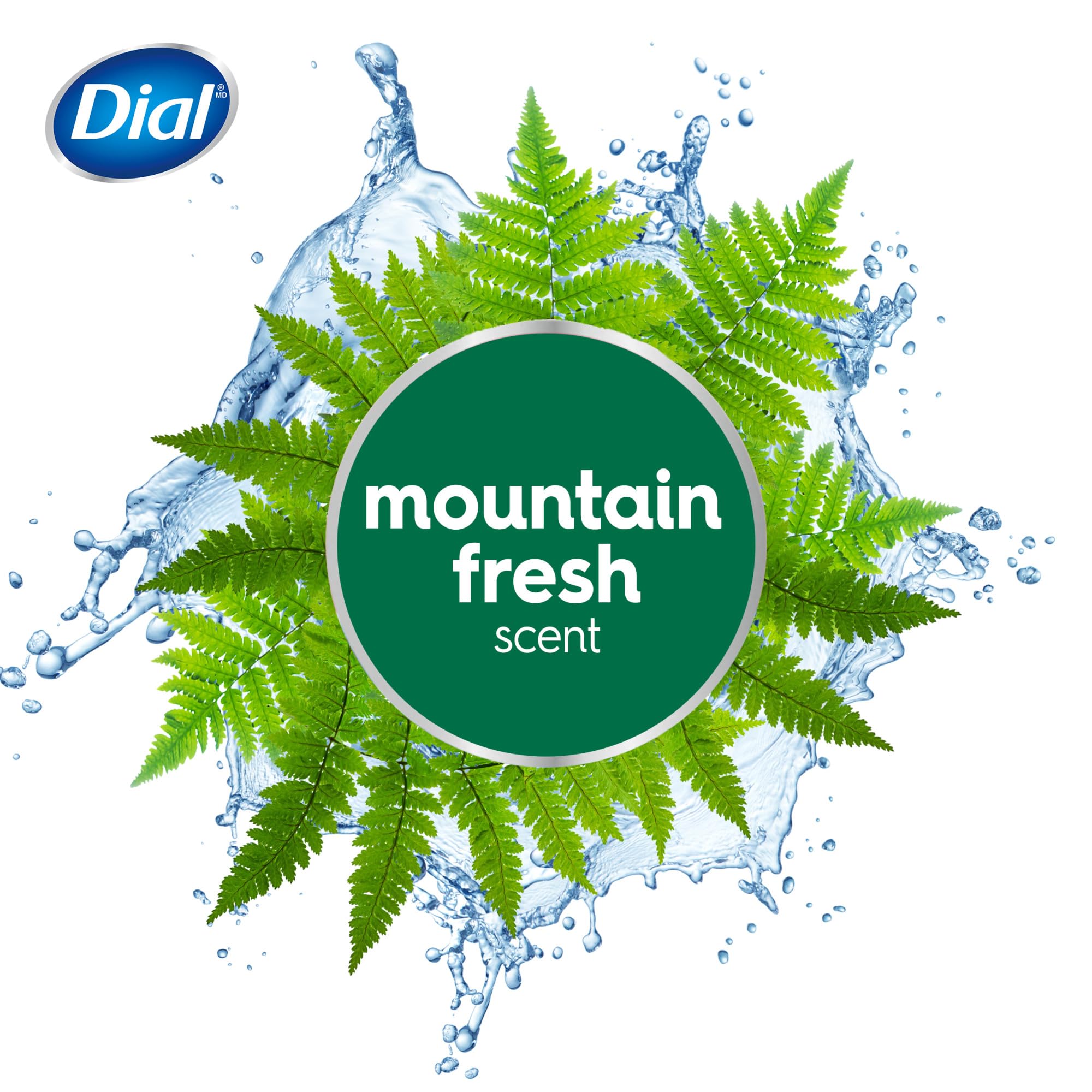 Dial Antibacterial Deodorant Bar Soap, Advanced Clean, Gold, 4 Oz, 32 Bars