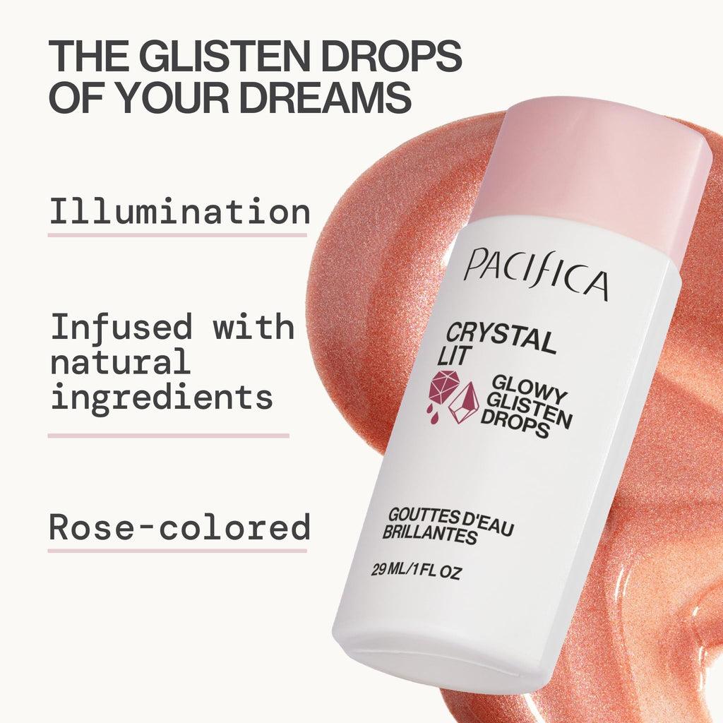Pacifica Sunny Glow Liquid Face Bronzer Drops - Face Makeup Bronzing For Face & Cheeks for Instant Sun-Kissed Glow - Vitamin C & Glycolic Acid Infused Liquid Bronzer Illuminating Highlighting Clean